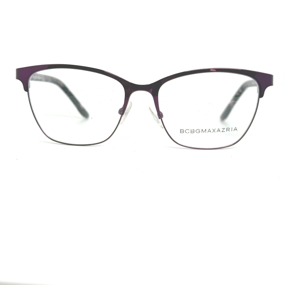 BCBGMAXAZRIA QUINN EGGPLANT Women's Eyeglasses 53 16 135MM Purple 21231